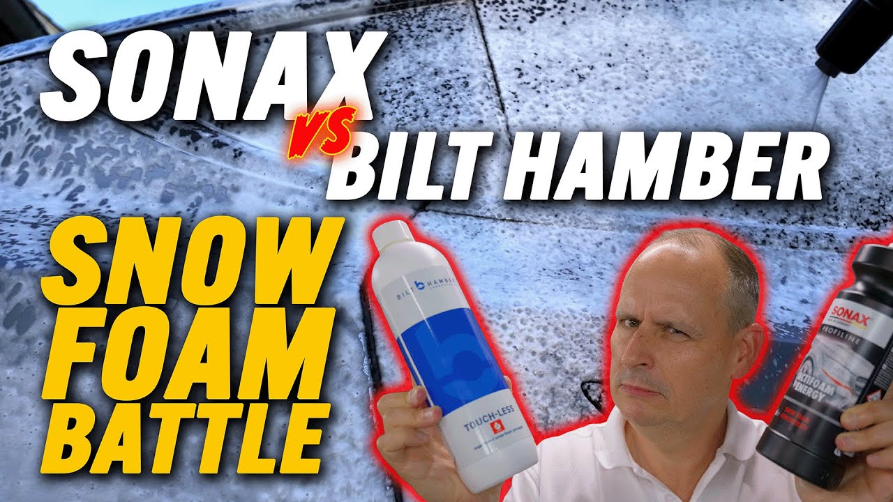 Sonax Actifoam vs Bilt Hamber Touchless v2 | Autowäsche SnowFoam Test mit Carton EP02 #autopflege