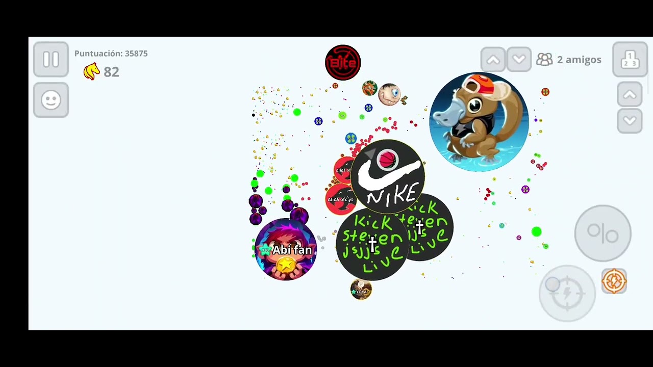 Un poco de agar.io 🔥Alias 👍