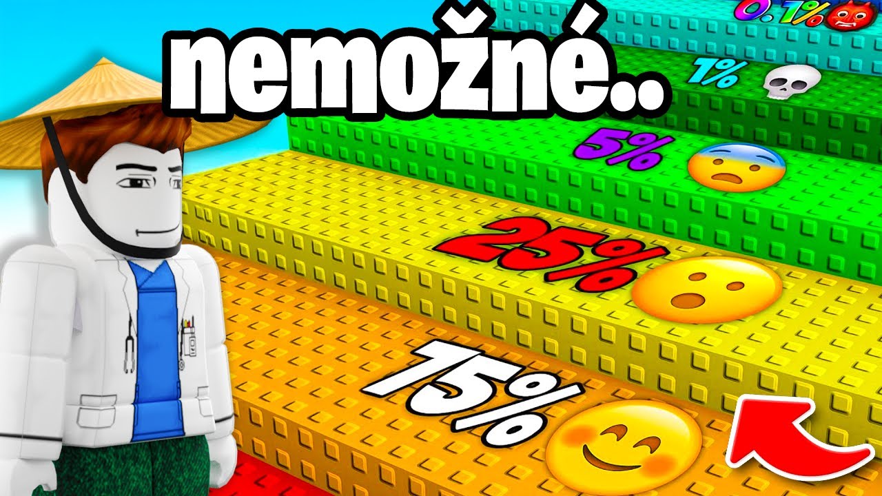 Porazil jsem ty NEJNEBEZPEČNĚJŠÍ Schody v Robloxu!