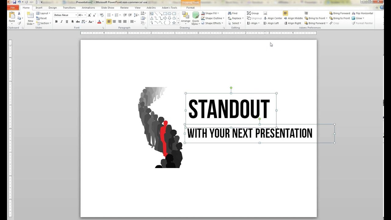 How To Create A Custom Facebook Cover Photo With PowerPoint