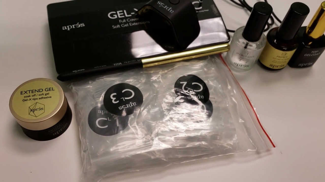 APRES GEL-X SOFT GEL EXTENSION KIT | FULL REVIEW | FIRST IMPRESSIONS