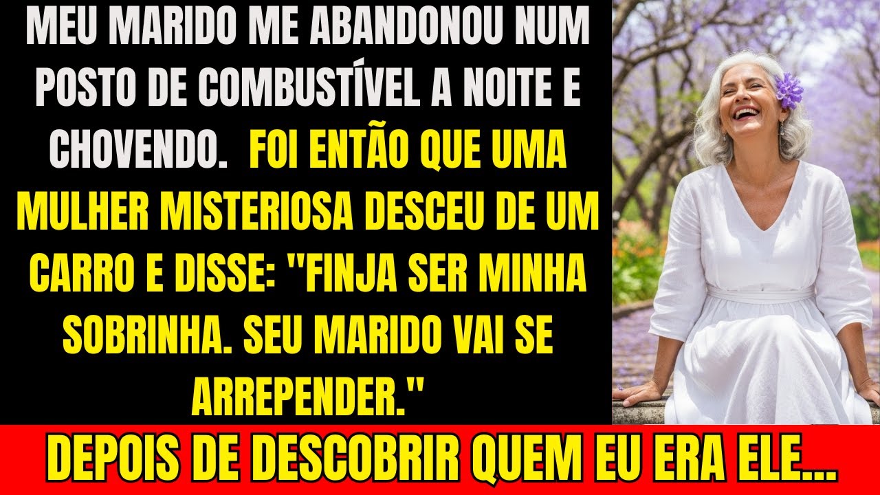 Meu marido disse: 'Se vira' e me deixou no posto... mas uma estranha me salvou e mudou minha vida.