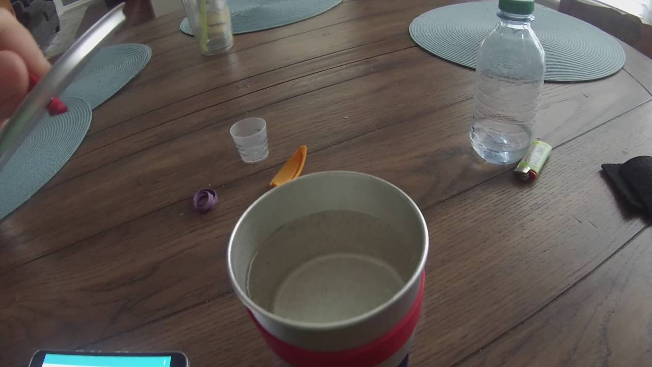 Spiguyver Alcohol Stove Boil Test