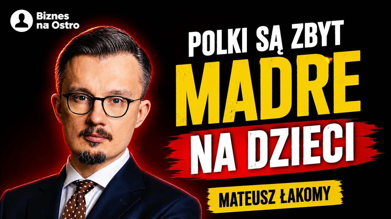 DEMOGRAFIA POLSKI. Dlaczego Polacy nie chcą mieć dzieci? SZOKUJĄCE wnioski | Mateusz Łakomy