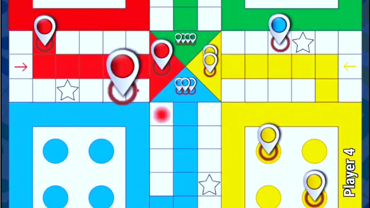 Ludo game play 4 players | Ludo king game 4 player | Ludo gameplay | Ludo | Ludo king