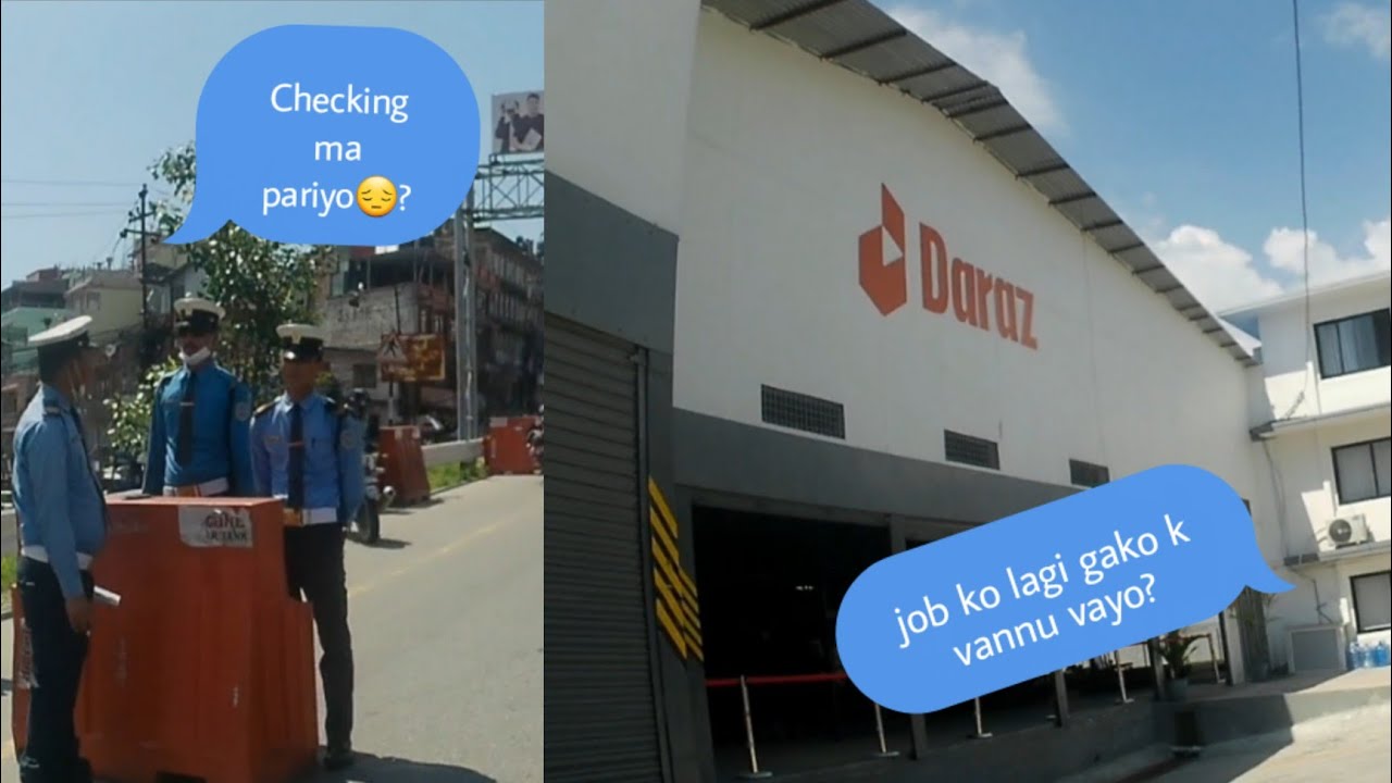 Daraz Company Ma Job Ko lagi Jada Yesto Vannu vayo😔||