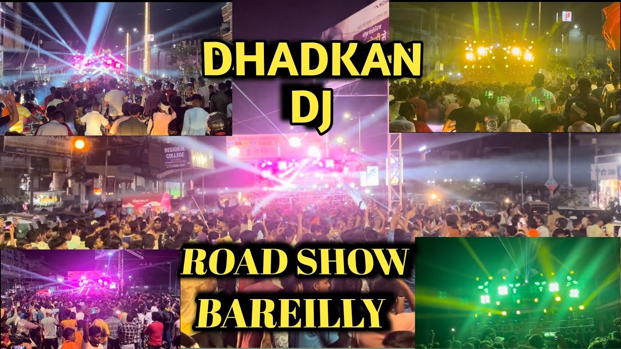 Dhadkan DJ Bareilly Night Show kawad yatra 2024 kachla Ghat