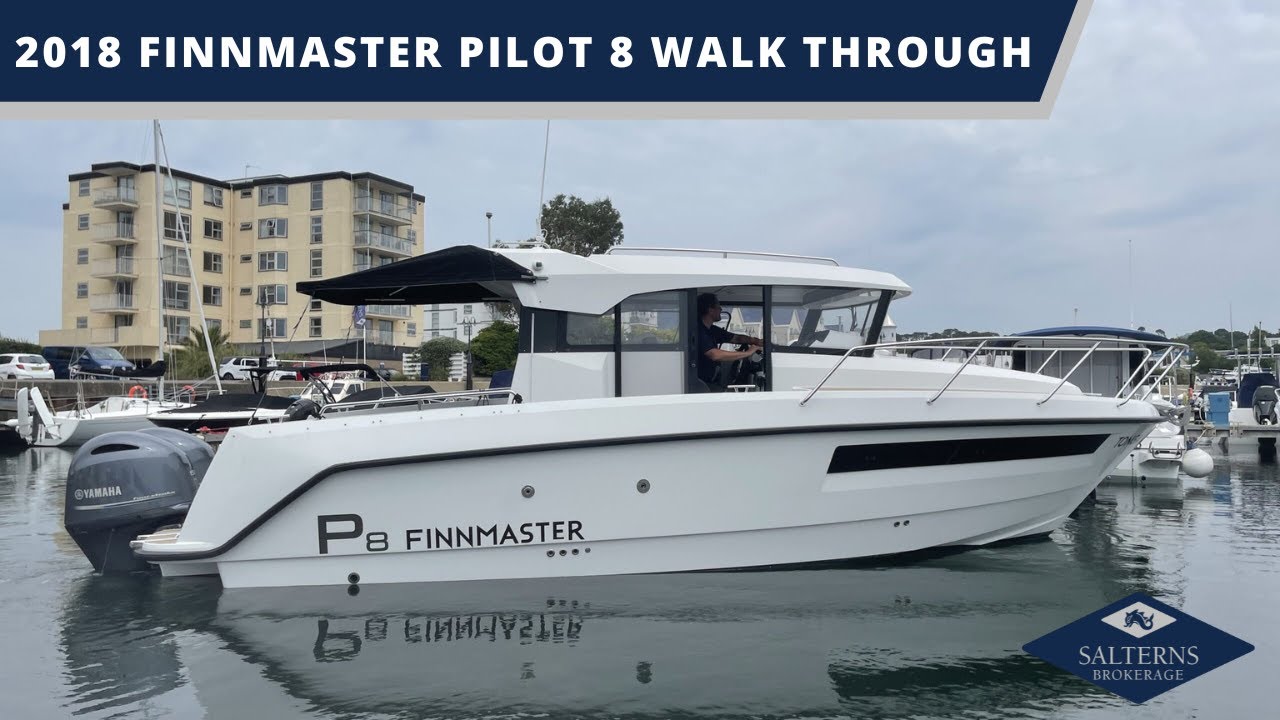 Finnmaster Pilot 8 — экскурсия на лодке