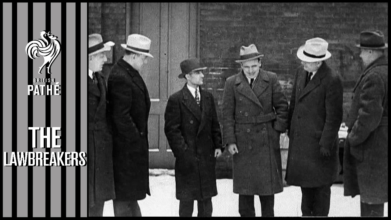 6 Famous Gangsters | British Pathé