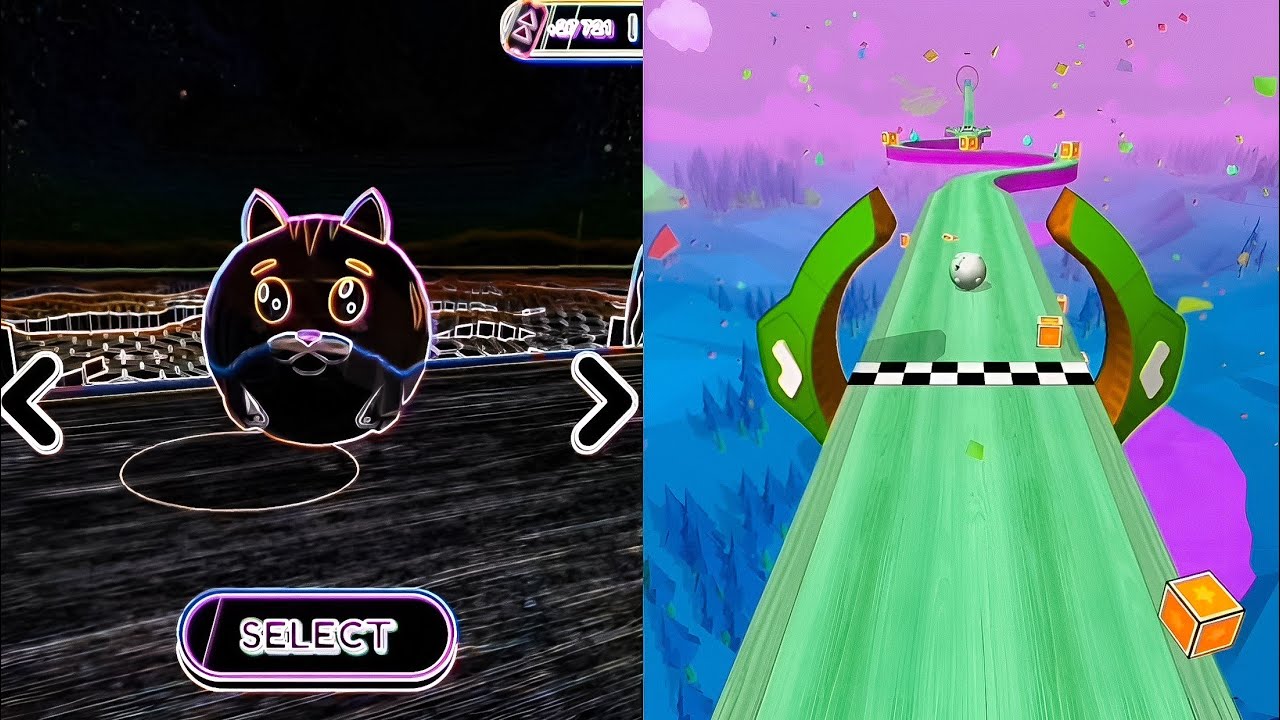 Going Balls Vs Video Reverse Gameplay SpeedRun New Level  867