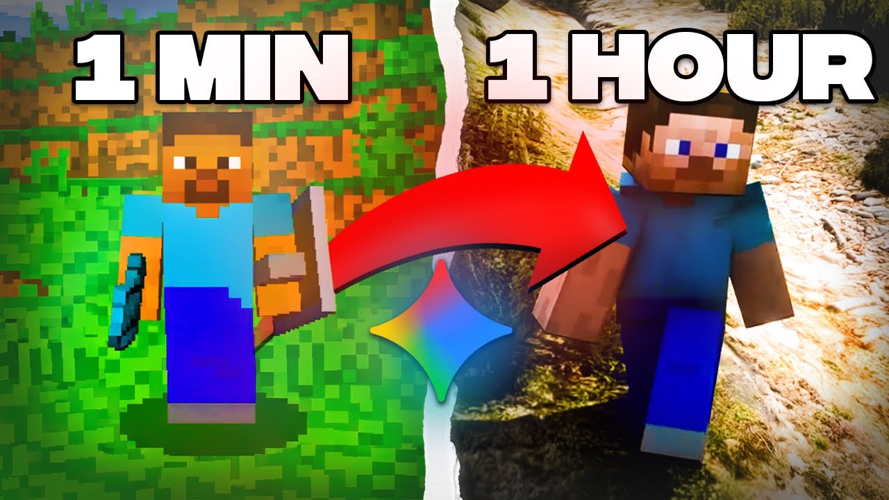 Я дал Близнецам 60 минут на создание Minecraft с нуля.