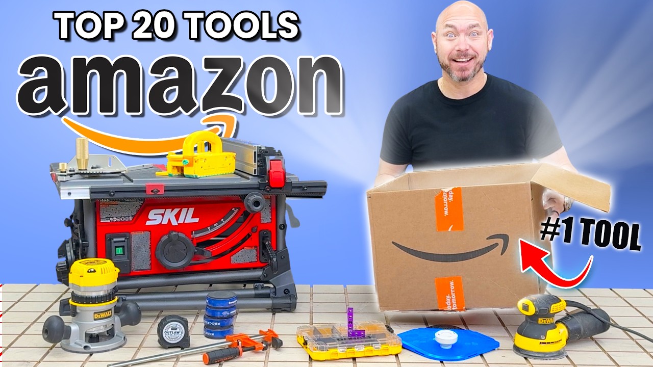 Топ-20 инструментов для деревообработки на Amazon в 2025 году