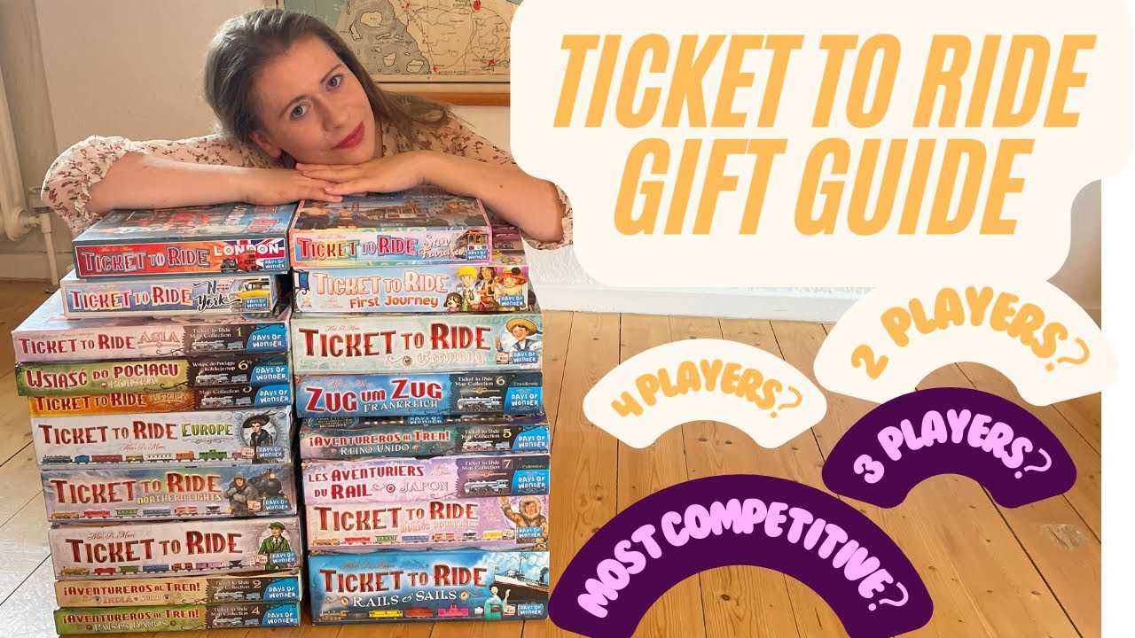 Ticket To Ride Gift Guide