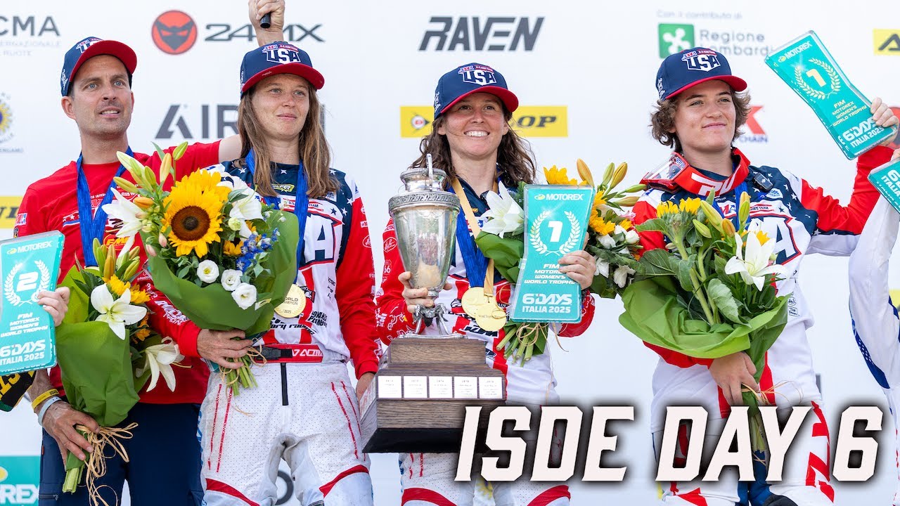 🇺🇸 ISDE 2025 Final Moto Highlights – Team USA Sweeps the Podium! 🏆