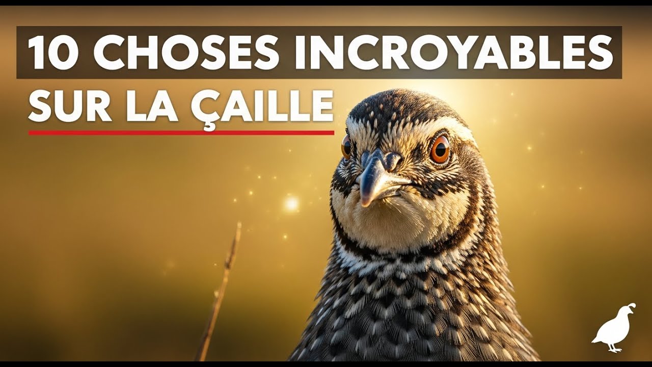 10 CHOSES INCROYABLES SUR LA CAILLE