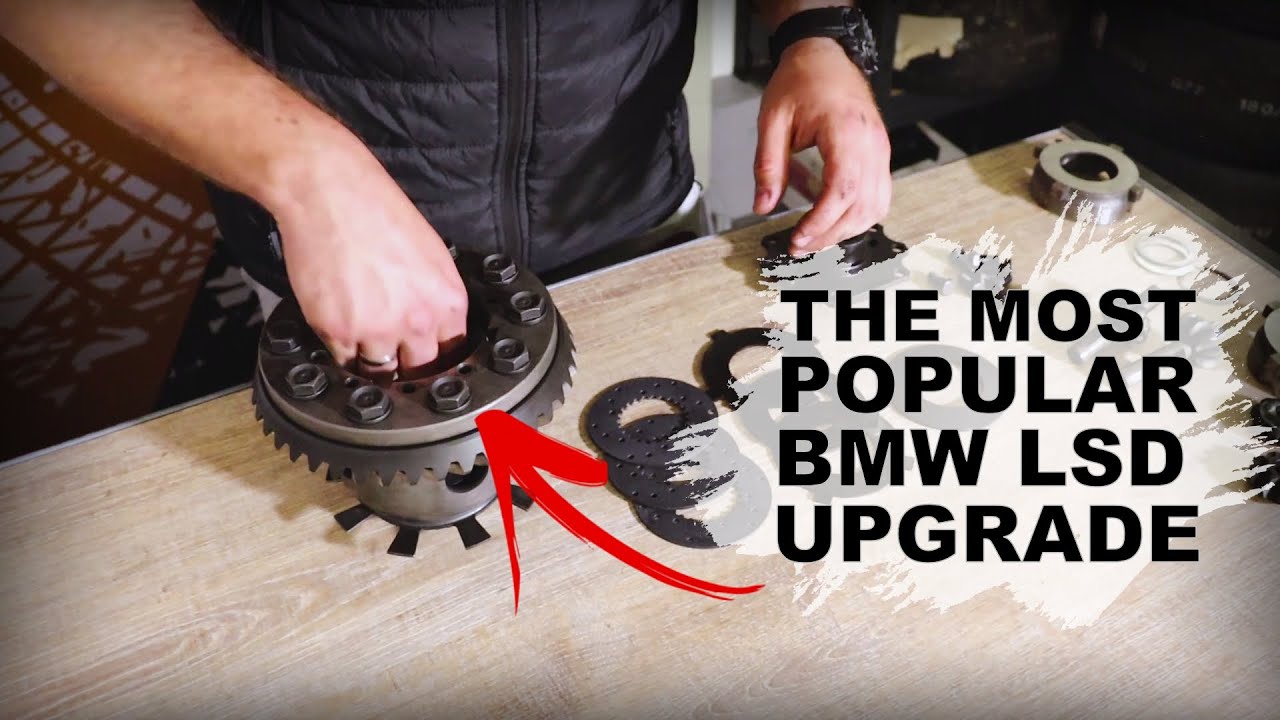 BMW LSD differential upgrade - 40% lock, 3 clutch disc install