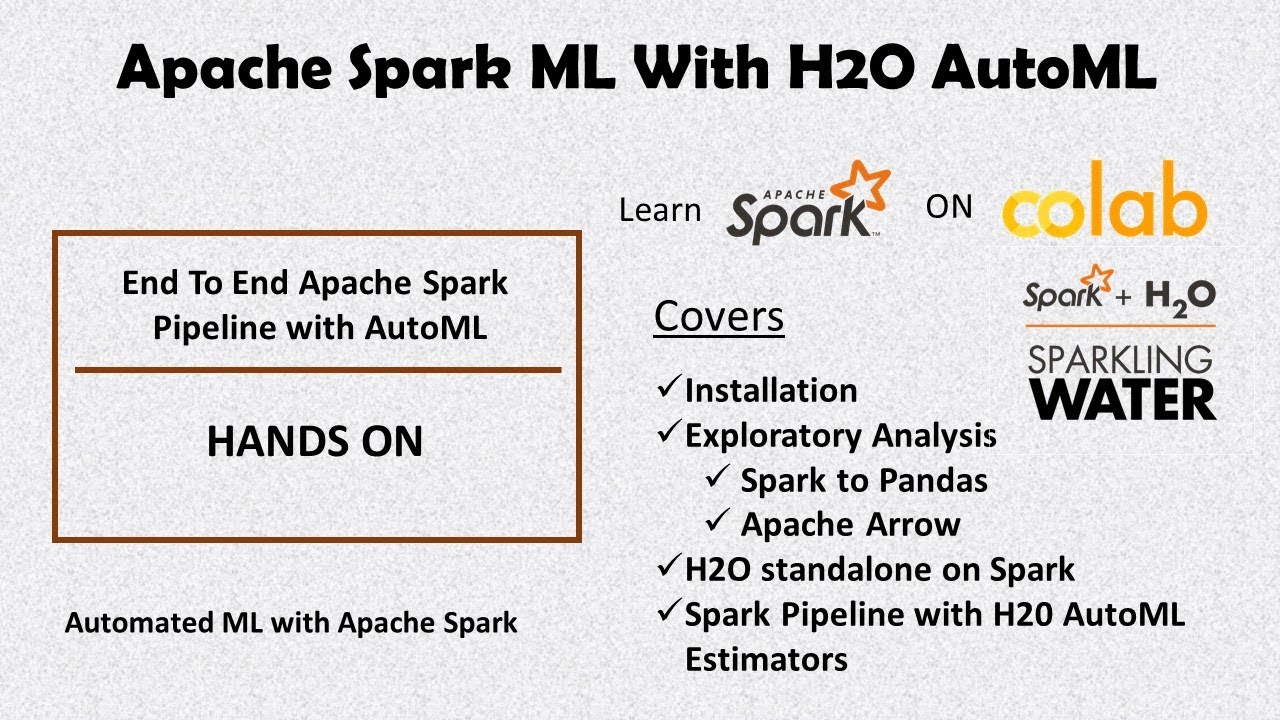 Machine Learning with Apache Spark and H2O AutoML
