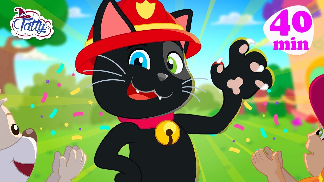 🌳 Firefighter for One Day 🧯 The Great Tree Rescue 🚒 Family friendly cartoons 🌳