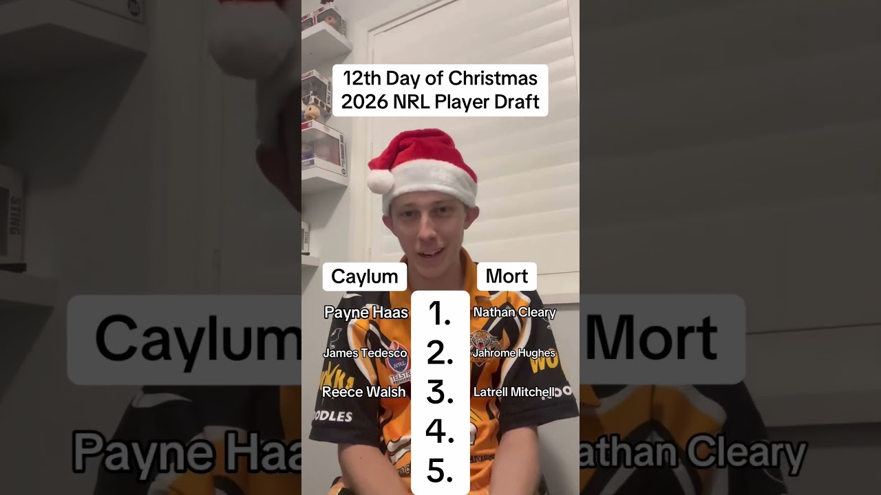 Драфт игроков NRL 2026 — 12 дней Рождества (День 12) 