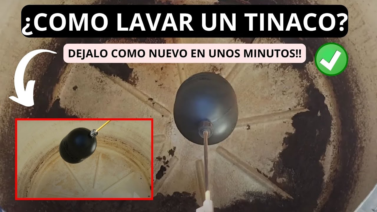 ¿Como lavar un tinaco de agua? Daniel Plomero