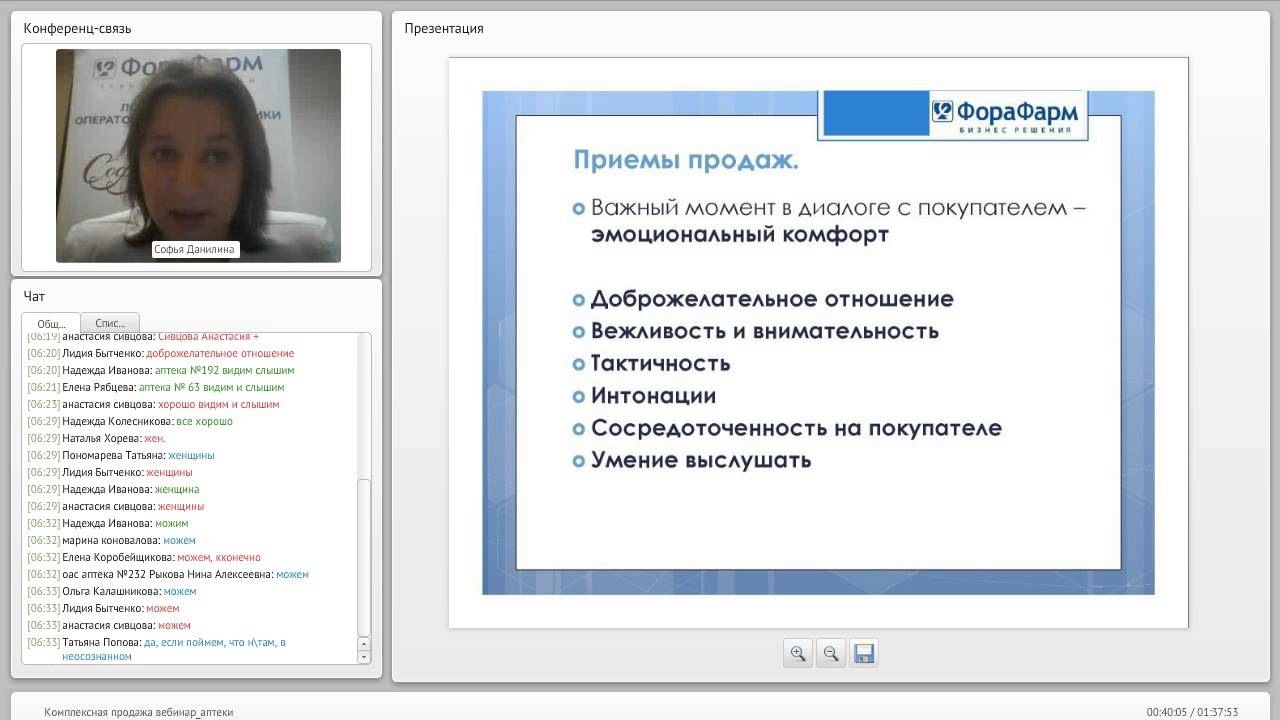 вебинар комплексная продажа в аптеке 28 07 2015