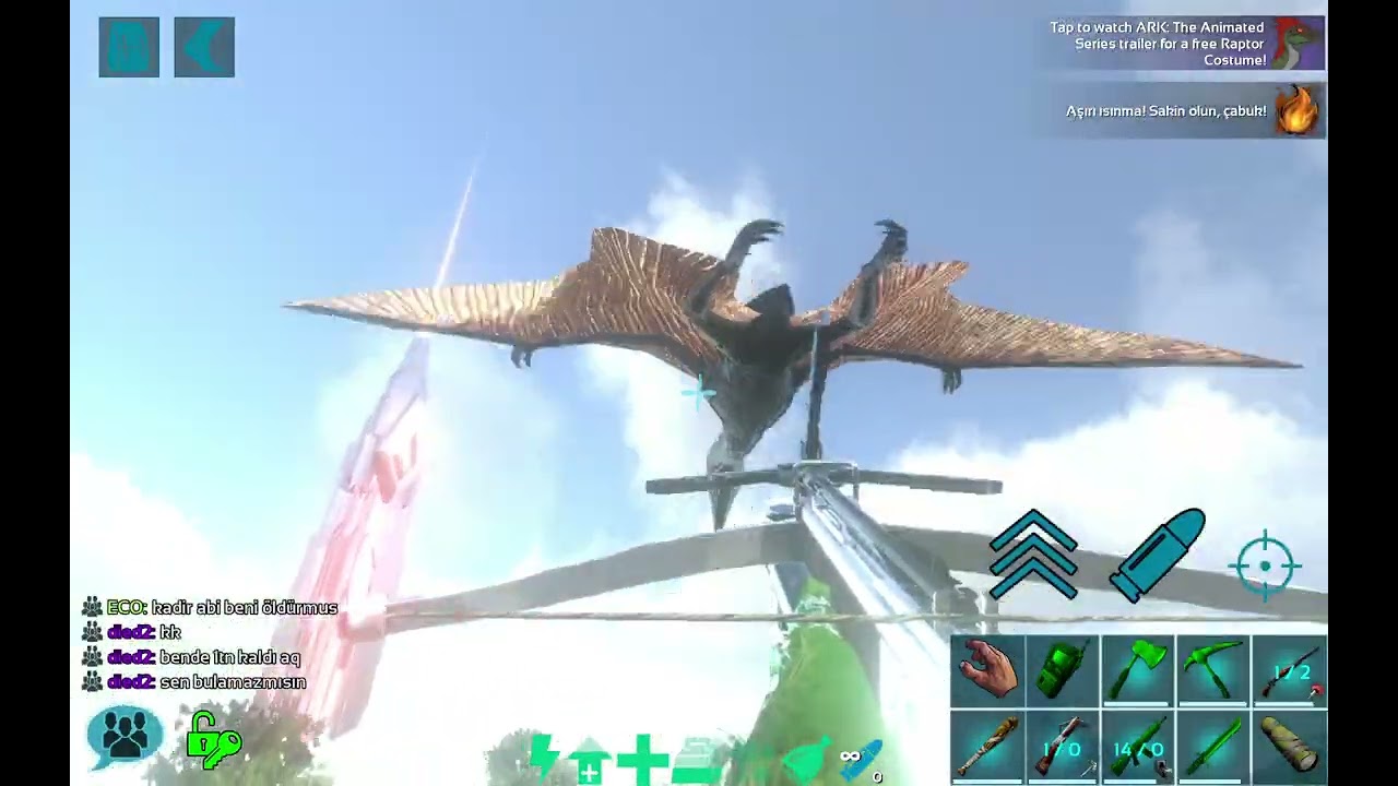 TR/Ark/pro/pve/pvp/100lv+kit sw çok iyi herkes girmeli 