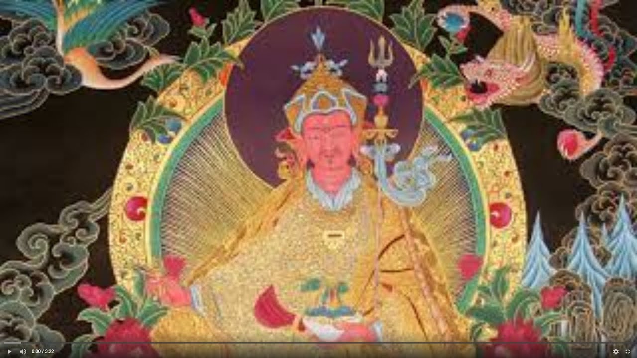 Guru Padmasambhava  Tibetan Buddhist Testimonial