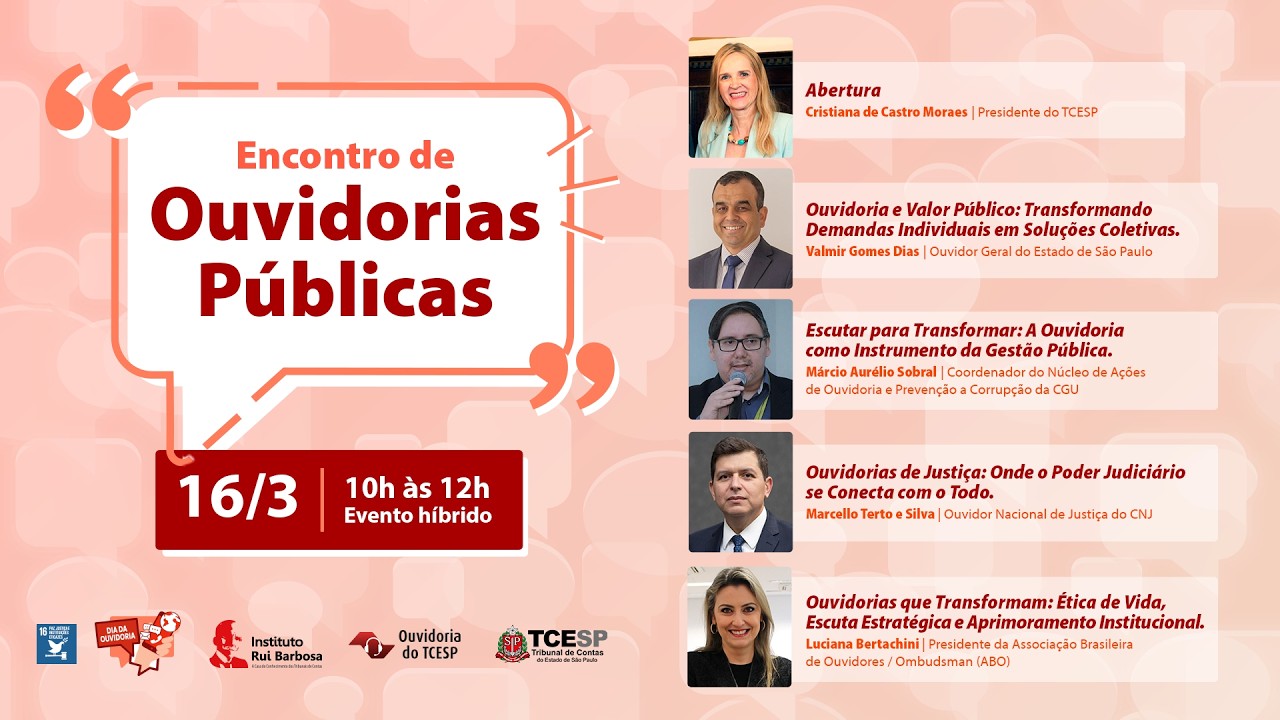 Encontro de Ouvidorias Públicas