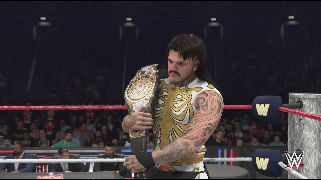 WWE 2K26_Новый интерконтинентальный чемпион. Сами Зейн.