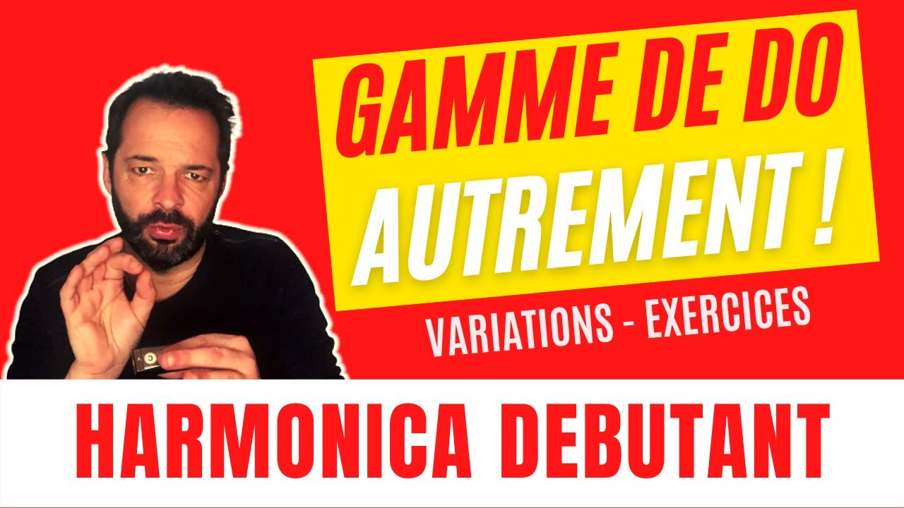 Harmonica Gamme de Do