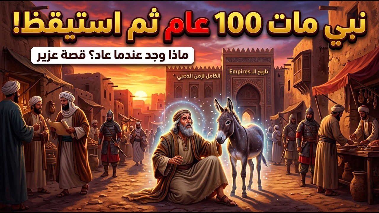 نبي مات 100 عام ثم استيقظ... ماذا وجد عندما عاد؟ | قصة عزير عليه السلام