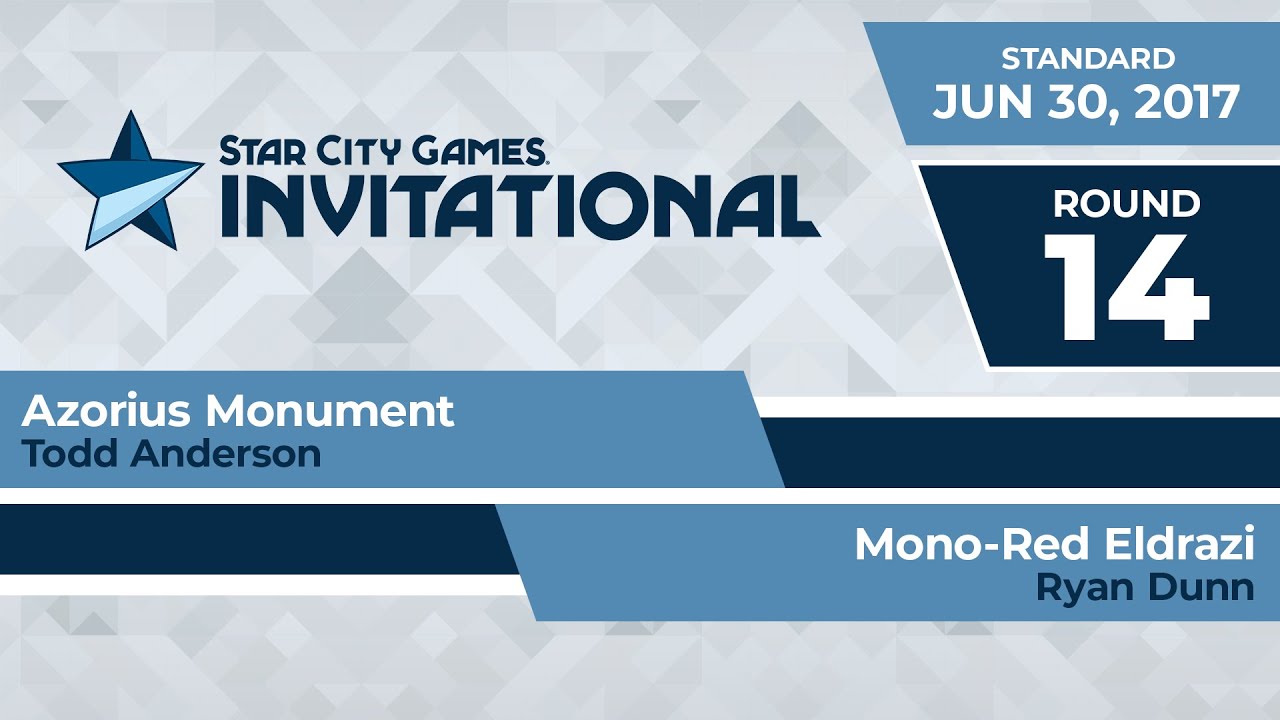 SCGINVI: Round 14 - Todd Anderson vs Ryan Dunn | Standard