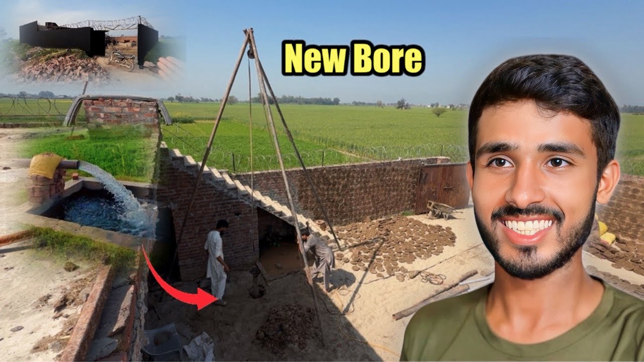 Haveli Main New Bore Karwa Rahe Hain 😍 New Motor Pump 🥰