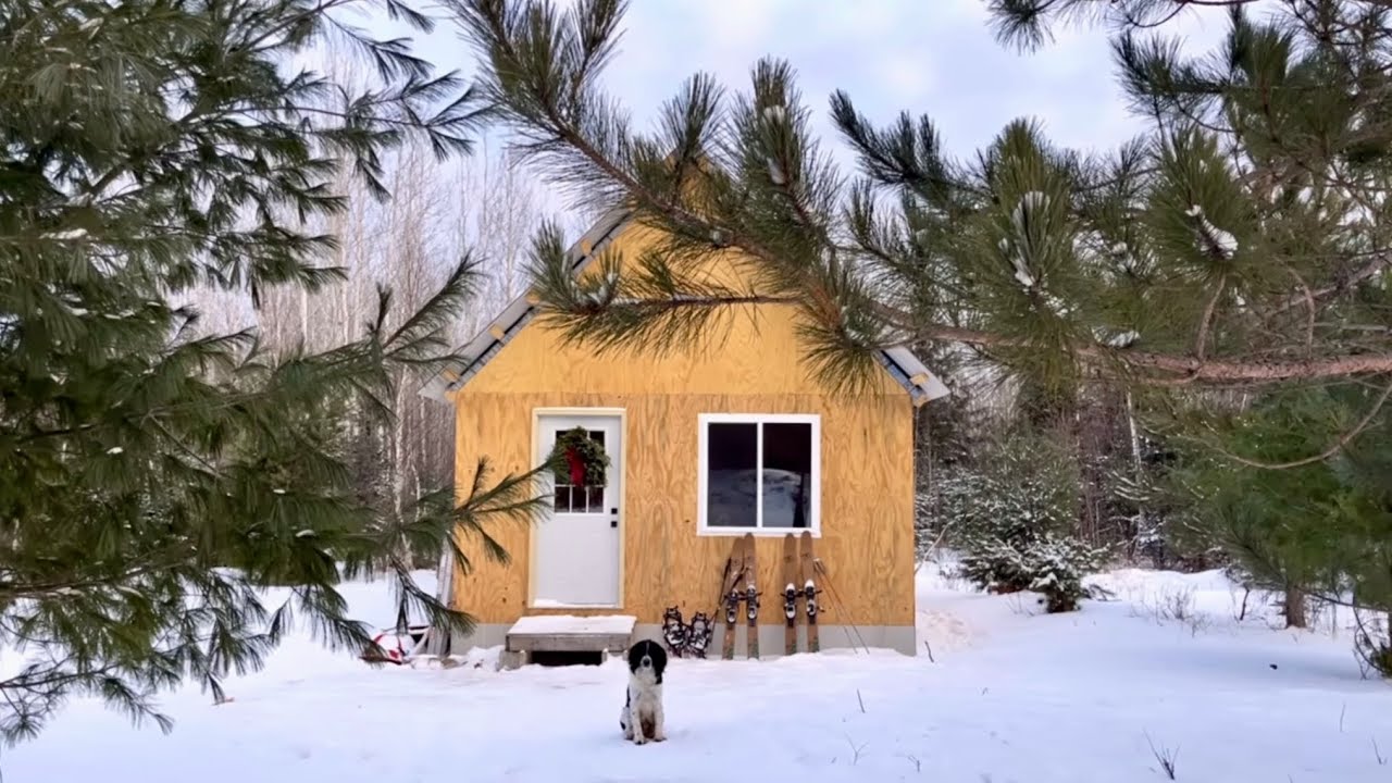 A Tour Of My Simple Off Grid Cabin And How I Built It 