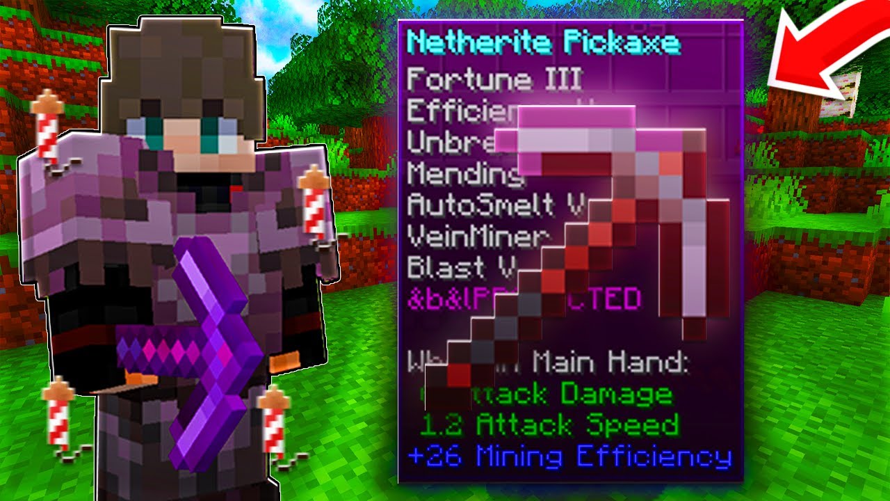 I USED This CRAZY Pickaxe On A Modded Survival