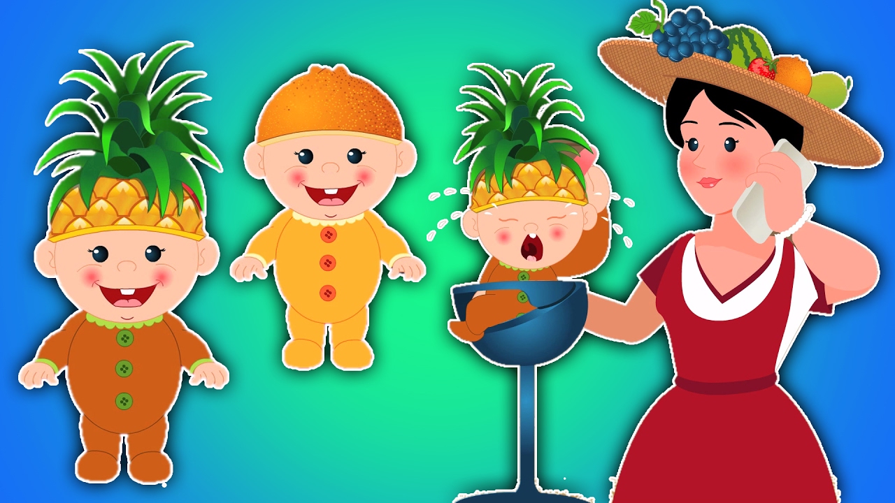 F&uuml;nf kleine Babys | Kinderreime | Vorschul lied | Toddlers Song | Baby Rhymes | Five Little Babies