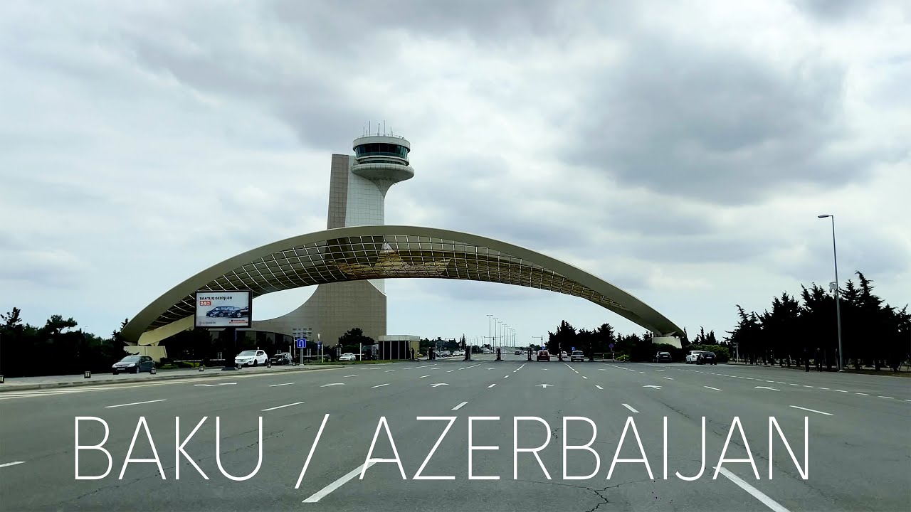 Baku driving tour / from airport to centre / Caucasian DUBAI / 2024 MAY