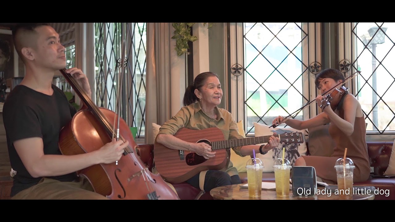 Today(playing music with grandchildren)👵Cover by Malinda...👵