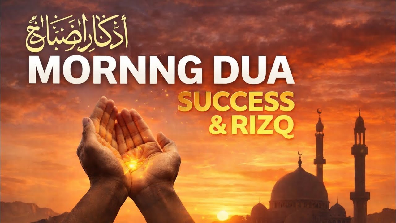 Morning Azkar (أذكار الصباح) | Daily Duas for Success, Rizq & Protection| Learn Quran with tajweed