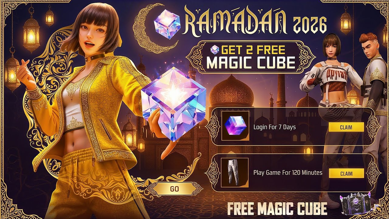 Ramadan Free Magic Cube 100% Confirm🔥🤯| Next Lucky Wheel Event| Free Fire New Event | Ff New Event