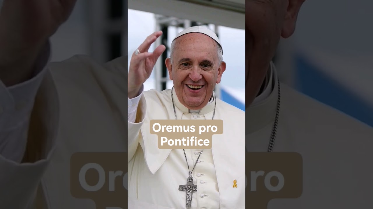 Silenzio e preghiera #papafrancesco #mortepapa #fedecattolica #chiesacattolica #requiem #lutto