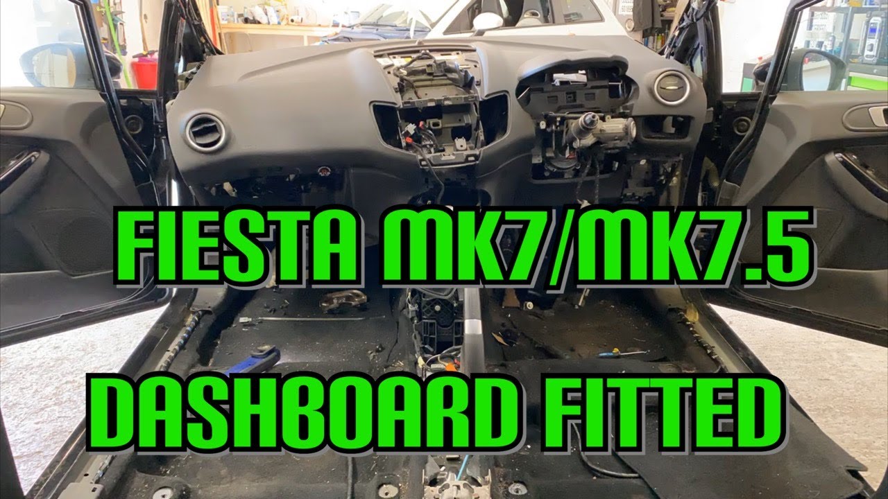 FORD FIESTA 1.2 MK7 /MK7.5 DASHBOARD FITTED