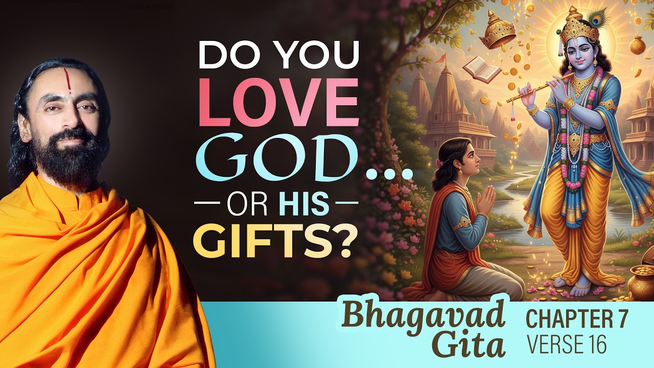Do you seek God in pain, in desire, in curiosity&mdash;or in Love? Which one are you? - Swami Mukundananda