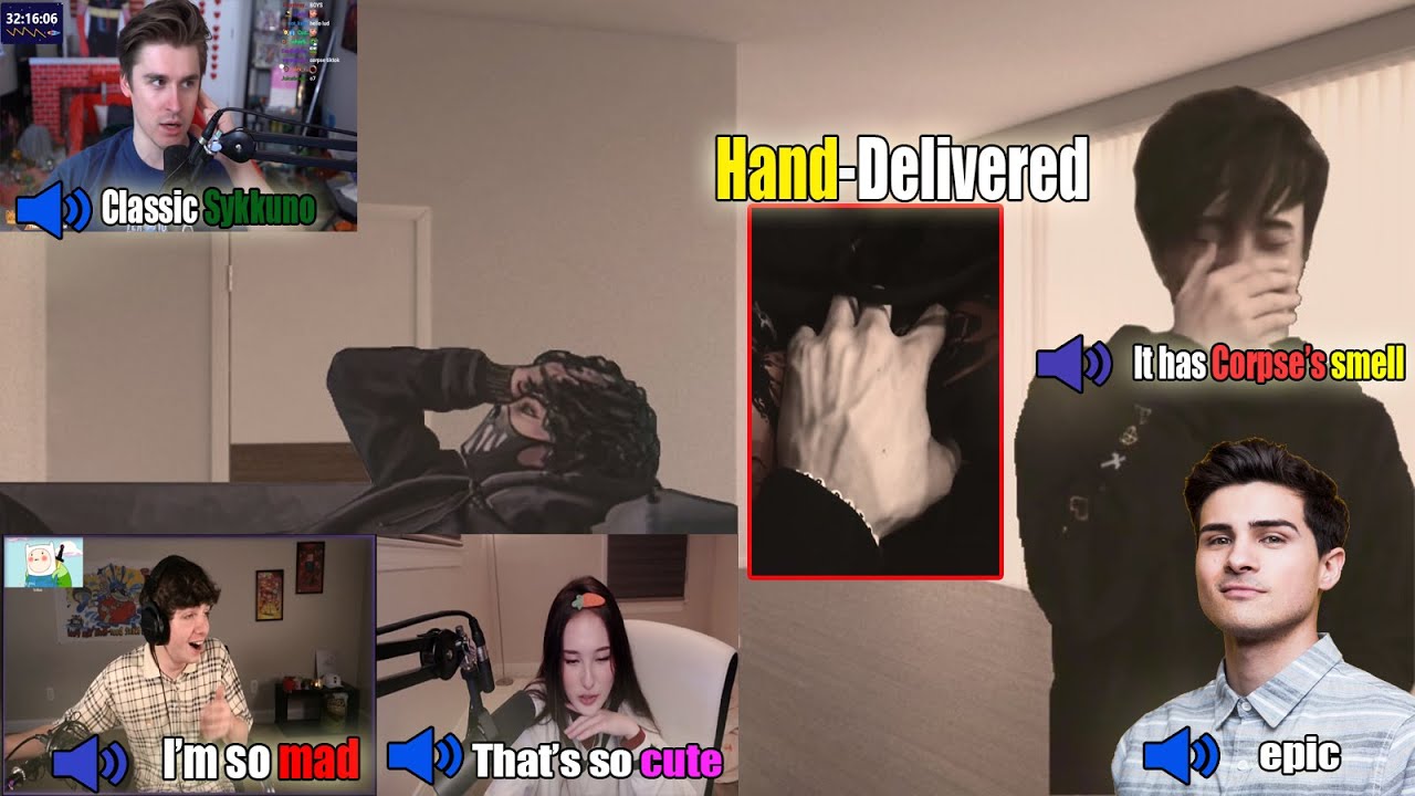 STREAMERS REACT TO SYKKUNO MEETING CORPSE IN REAL LIFE