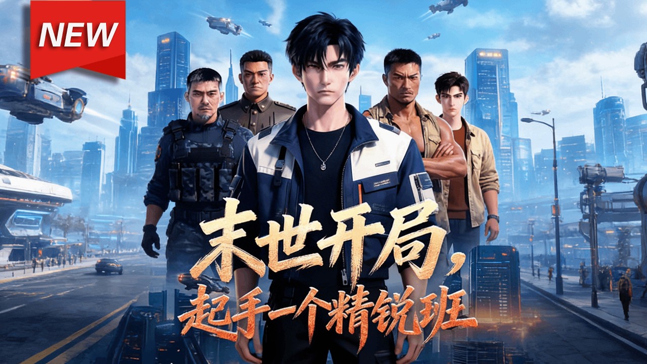 MULTISUB📢新番上线《末世开局，起手一个精锐班》第1~129集丨末世爆发，顾承渊意外激活战争系统，获精锐步兵班与装甲车，以夜州大学为基地收拢幸存者！#漫剧 #破晓动漫社