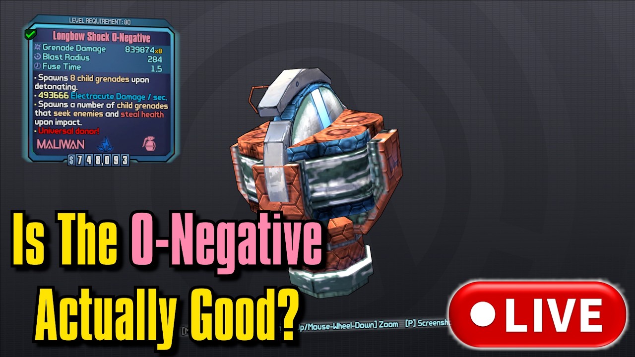 Is The O-Negative Grenade Good?