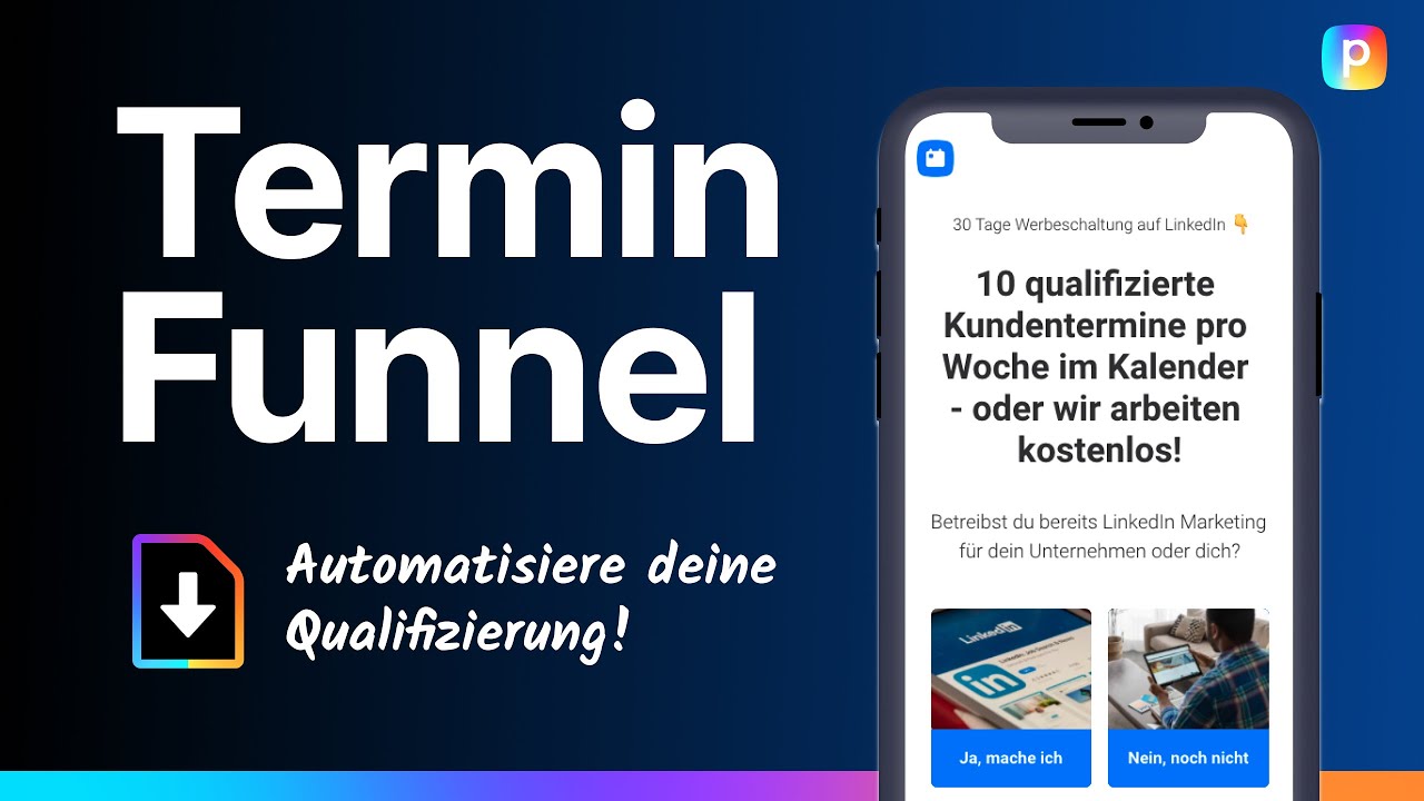 Termin-Funnel: Conversion Hacks, um mehr Termine zu generieren! Qualifizierung fast automatisch