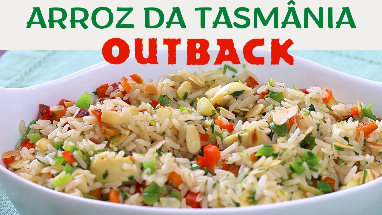 O FAMOSO ARROZ DO OUTBACK | ESTA RECEITA VOCÊ NÃO PODE PERDER