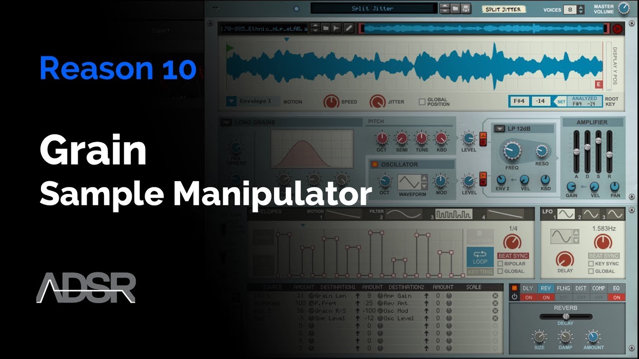 Reason 10 - Grain Sample Manipulator