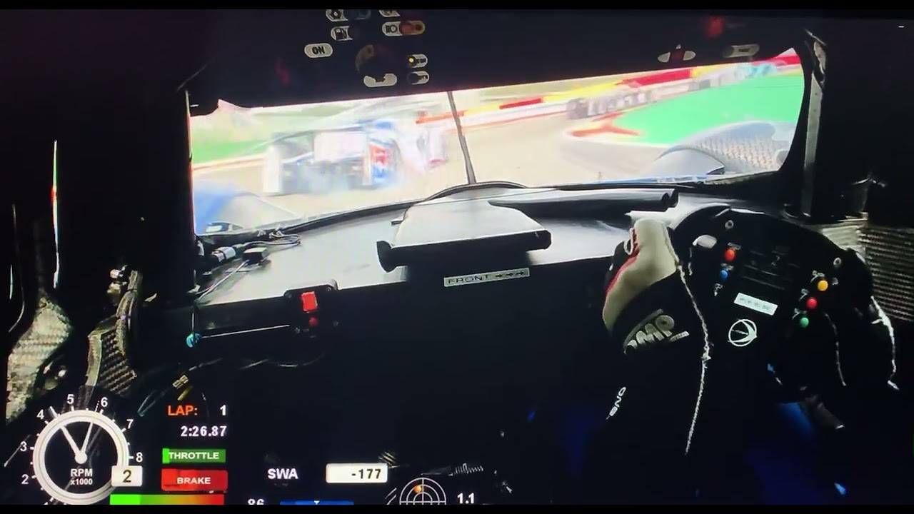 Davide Amaduzzi onboard video. Spa Francorchamps. Ligier P4 Lmp4.